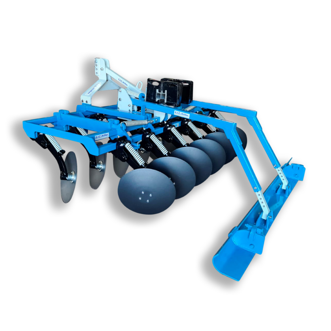 COLTIVATORE A DISCHI CON MOLLA A COMPRESSIONE FALCO MCA/8L SICILTILLER COLTIVATORE A DISCHI CON MOLLA A COMPRESSIONE FALCO MCA/8L SICILTILLER